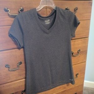 V-Neck BCG workout shirt. Semi fitted